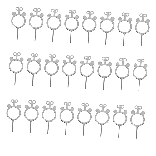 Uonlytech 100piezas Herramienta Extracción Bandeja Sim Agujas Práctico Accesorio Compatible Móviles y Tablets
