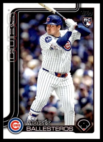 2025 Topps Update #US262 Moises Ballesteros RC Rookie Chicago Cubs MLB Baseball Base Trading Card
