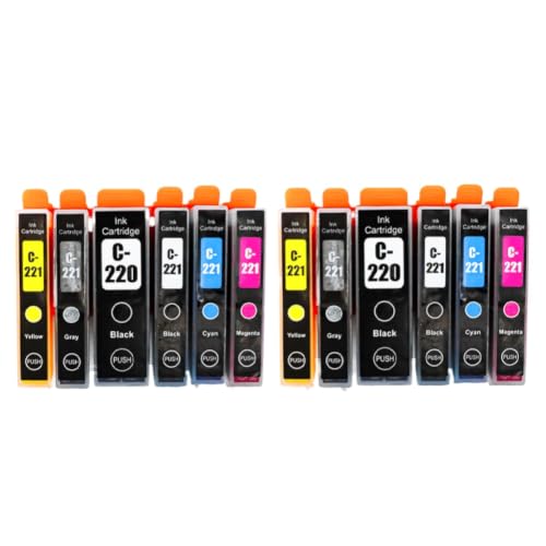 Cartouche CLI-221 compatible MX870 MP560 - Évitez les pannes d'encre