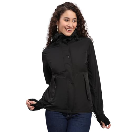 Monte Carlo Womens Regular Fit Solid Zipper Full Sleeve Winter Jacket | Women Winter Jacket | Stylish Zipper Jacket | Casual Winter Wear For Women's (