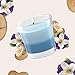 Glade 1-Wick 2in1 Scented Candle Jar, Moonlit Walk & Wandering Stream, Air Freshener Infused with Essential Oils, 4.08 Oz, 2 Count