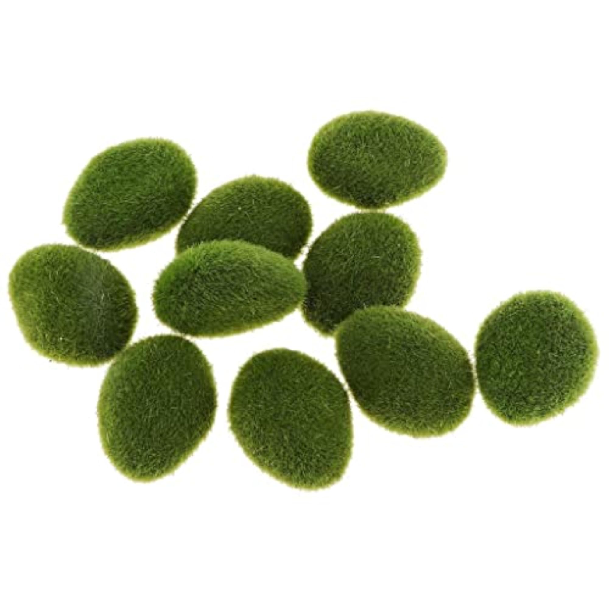 10Pcs Simulation Moss Balls for Garden Decoration