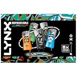 Lynx Bodywash Collection 5pk gift set collection for men Perfect for Birthdays, Christmas Birthday Holiday