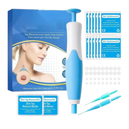 Kit de eliminación de la banda de goma de la piel, etiquetas 2 en 1 de la piel de extracción, bolígrafo de etiqueta de piel automática de doble extremo para manos, cuerpo (1)