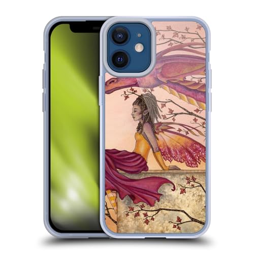 Funda de silicona para iPhone 12 Mini protectora Amy Brown