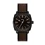 Black/Brown Leather