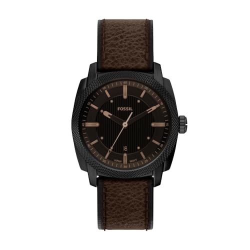 Image of Fossil Men's Watch, Machine Quartz Stainless Steel Three-Hand Watch for Men