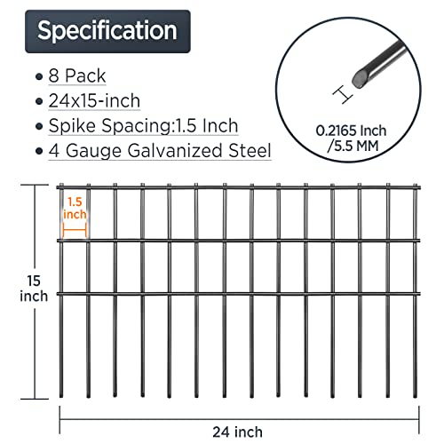 24X15 Inch Animal Fence Barrier