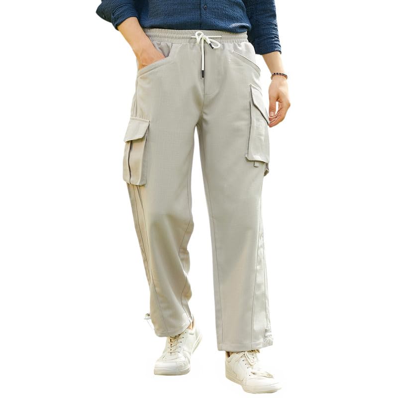 CAHOOT Men's Beige Cargo Pants C2-Beige - Image 1