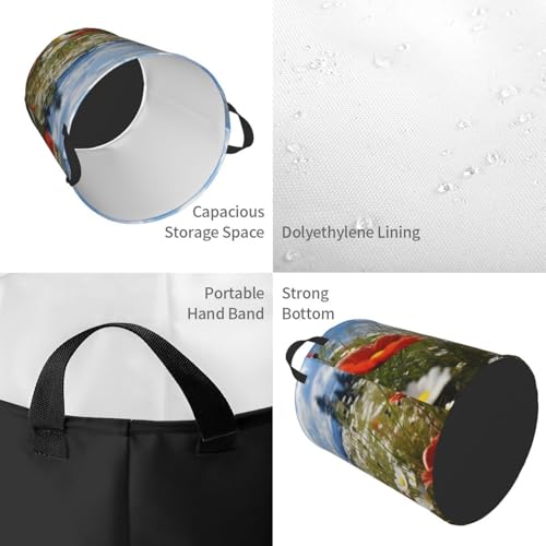 Panier à linge autonome pliable imperméable taille M pour jouets et couvertures