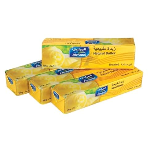 Almarai Natural Butter Unsalted 100g x 4pcs