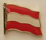 Sonderanfertigungen möglich Pin Anstecker Flagge Fahne Oesterreich Österreich Nationalflagge Flaggenpin Badge Button Flaggen Clip Anstecknadel