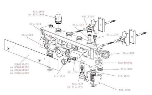 Bouchon de robinet pour collecteur "Compact" VELTA. – vue 2