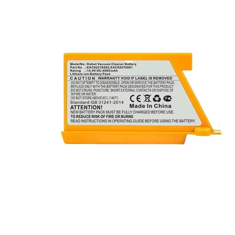 Batería LG VR64703LVMB de 5000mAh para robot aspirador Cameron Sino