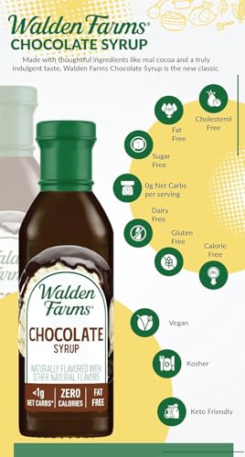 Walden Farms Near Zero Chocolate Syrup 340g by Walden Farms – vue 8