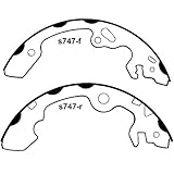 Wagner ThermoQuiet PAB747 Brake Shoe Set, Rear