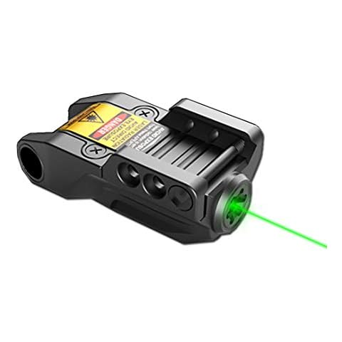 HAWK GAZER LG9T Low Profile Rechargeable Green Laser Sight with Smart Activation Cover