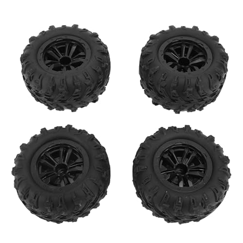 Pneus caoutchouc RC pour SCY, MJX 1:16 tout-terrain, 4pcs