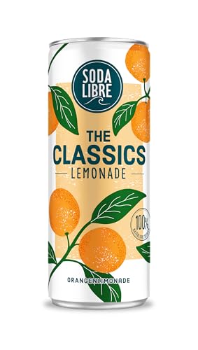 Soda Libre | The Classics Lemonade | Orangenlimonade | Alkoholfreies Erfrischungsgetränk |12er Pack | 12 x 0,33l