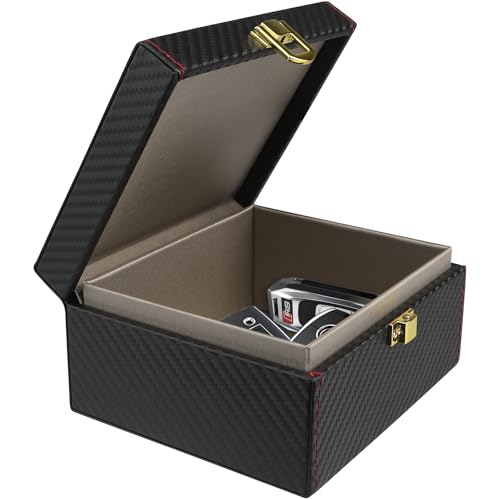 Diyife Car Key Faraday Box, Leather Anti-Theft RFID Protector