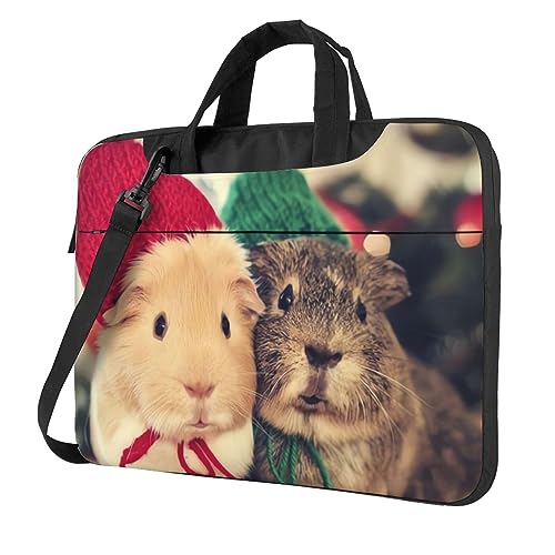 Sac d'ordinateur d'affaires avec bandoulière et motif cochon d'Inde
