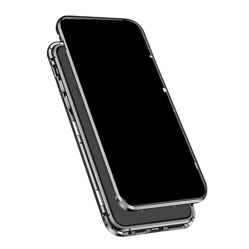 TRIPLE RIVER�EFor iPhone13 Pro Max �P�[�X/�J�o�[ �A���~ �o���p�[ �N���A ���� ���� �O�� For �A�C�t�H��13�v���}�b�N�X(�u���b�N)