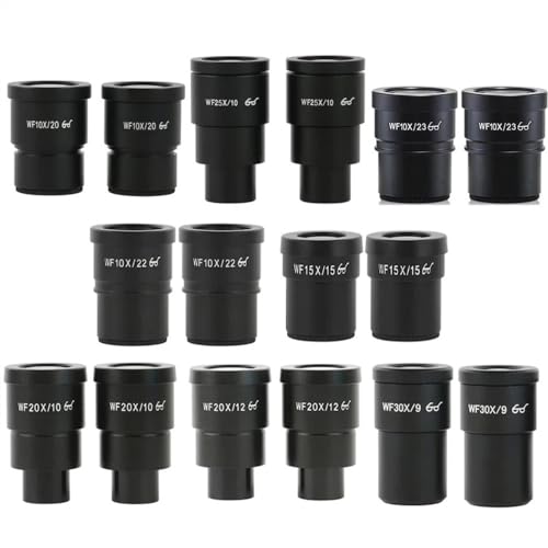 Obserwacja mikroskopu 1 szt. WF10X WF15X WF20X WF20X WF25X WF30X szerokokątny interfejs okularu 30 mm 30,5 mm do mikroskopu stereo (WF25X10-30mm)