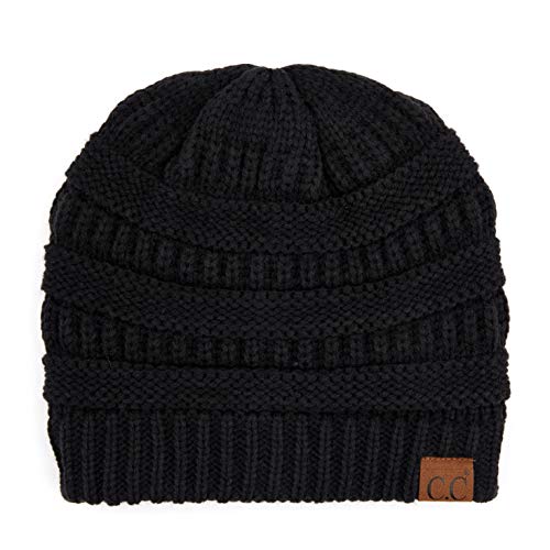 Image of Cambridge Select Thick Slouchy Knit Oversized Beanie Cap Hat