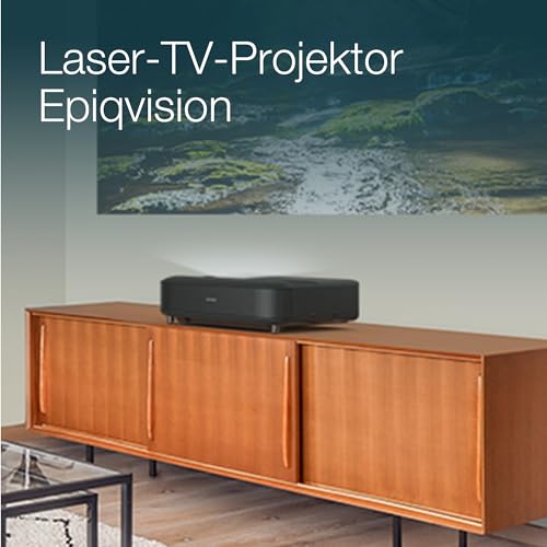 Epson EH-LS650B 4K PRO-UHD Smart-Laserprojektor, 3.600 Lumen, bis zu 120-Zoll Bilddiagonale (3,05 m)