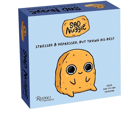 Sad Nuggie 2026 Day-to-Day Calendar: Stressed & Depressed, But Trying His Best