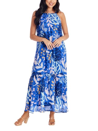 Robe longue Kallie Mud Pie bleue vêtement été taille L pour femme
