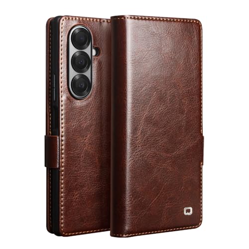 Étui de luxe en cuir de vache de qualité supérieure pour Samsung Z Fold 7