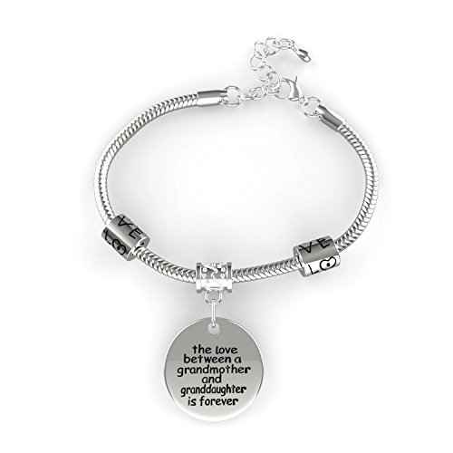 Love Between A Grandmother And Granddaughter Is Forever Bracelet - Family Jewelry Gift - 10’’ #TOP1