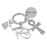 💗 Dimension croix ankh : 3.2 cm * 2 cm 💗 Dimension Anubis : 1.5 cm * 2 cm 💗 Médaille : 2 cm 💗 Gravure au laser