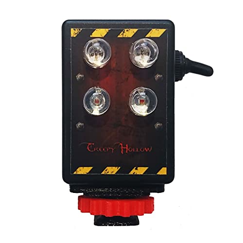 Lampe torche LED rouge pour vos sessions nocturnes de chasse aux fantômes