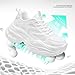 Womems Walking Shoes Running Tennis Fashion Sneakers Athletic Gym Workout Comfortable Breathable Lightweight White
