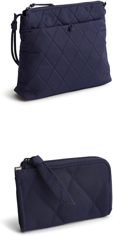 Vera Bradley Polyester Twill Original Hipster + Zip Card Pouch