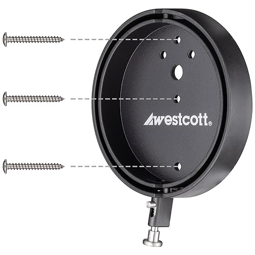 Image of Westcott Float Wall Mount Speedring by Lindsay Adler - Store and Organize Softboxes, Light Modifiers, and Reflectors in Photo Studios (Elinchrom)
