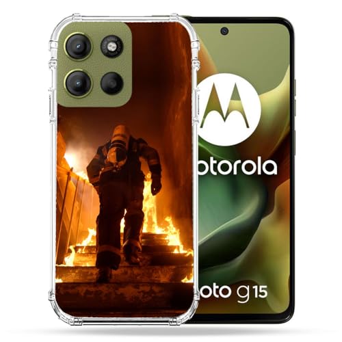 Coque renforcée Motorola G15 Cokitec Pompier antichoc et protection intégrale