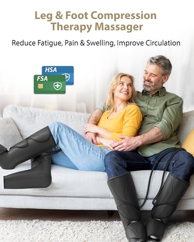 The 11 Best Calf Massager for Circulation and Pain Relief: Doctor-Approved Picks That Actually Work (2026) 11 FIT KING Leg Massager for Circulation and Pain Relief, Air Compression Leg and Foot Massager to Relieve Pain Swelling Edema with 2 Size Extensions- Great Gift for Wife Mom and Friend