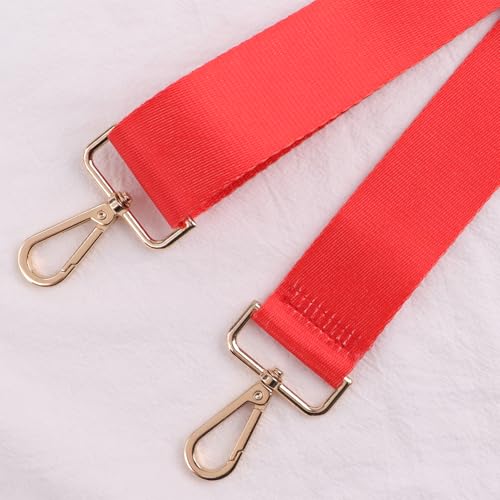 Image of Wide Purse Strap Solid, Replacement Crossbody Shoulder Handbags Strap for Women Adjustable