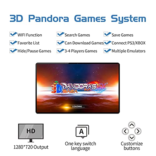 Pandoras-Box-8000-Juegos-en-1-Consola-Pandora-Arcade-Game-Console-Maquina-WiFi-3D-con-Market-Incorporado-10000-Juegos-para-descargar-Soporte-para-4-Jugadores-por-PC-TV-PS3-HDMI-VGA-USB