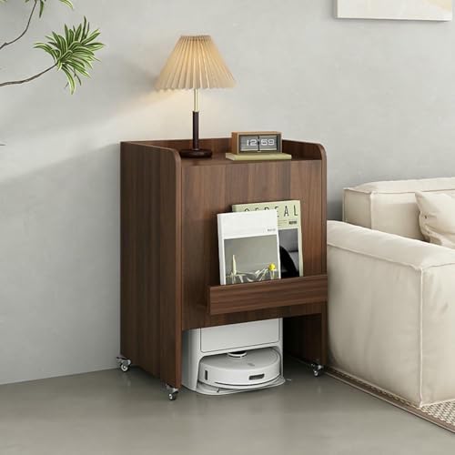 Gain de place assuré grâce à l'étagère de rangement pour aspirateur robot - 2