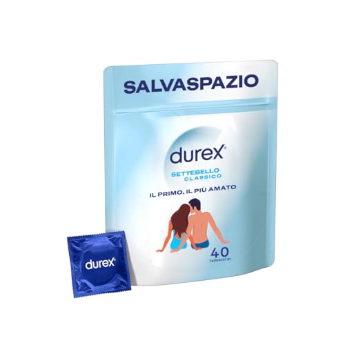 Durex Settebello Classico, 40 Preservativi