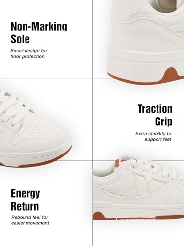 Image of XTEP Mens Sneakers Non Marking Skateboard Shoe I Durable Grip I Indoor Sports Support I Stable Traction I Casual Sports Shoe