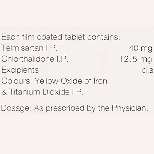 Image of Telpres CT 40 /12.5 - Strip of 15 Tablets