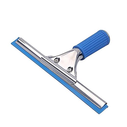 ZoneYan Limpiacristales, Limpia Cristales Profesional, Aparatos para Limpiar Ventanas, Escobilla Limpiacristales, Escobilla de Ducha Limpiador, Rasqueta Limpiacristales Ducha, Escobillas de Goma