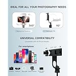 71” Phone Tripod & Selfie Stick, Portable All in One Extendable Cell Phone Tripod Stand, with Wireless Remote Control for iPhone/Samsung/Android/Camera - Image 5