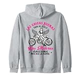 Chica Motera Las Chicas Buenas Van Al Cielo Moto Sudadera con Capucha