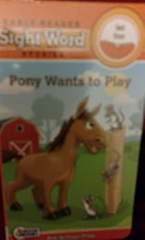 Board book Pony Wants to Play Early Reader Sightword Stories Let & Too Book